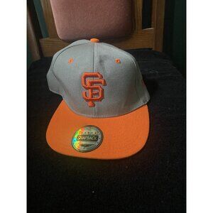 San Francisco Giants Hat Snapback Gray Orange Baseball Cap